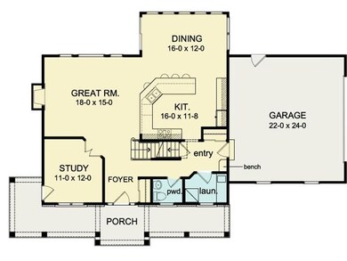1st Floor Plan