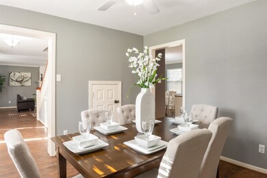 Formal Dining - To the right when you set in.