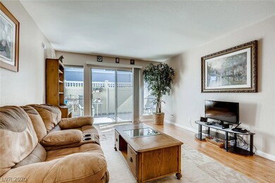 Living Room with Private Patio