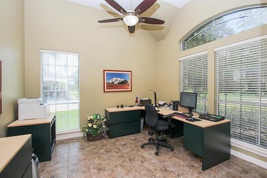 Private study w French doors