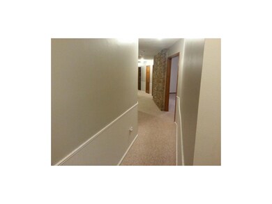 Hallway from kitchen to bedrooms