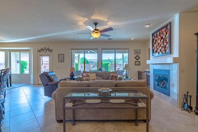 Fireplace in Living Area