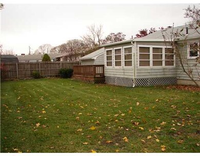 Exterior Back. Great back yard! This is also a vie