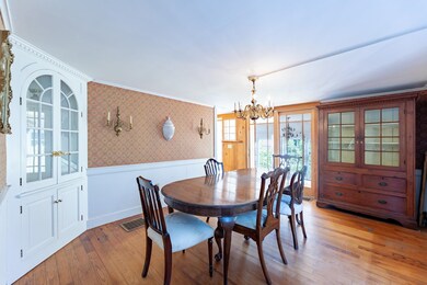 Dining room to family room