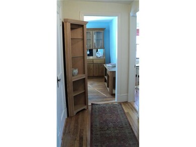 Kitchen. Hallway leading from...