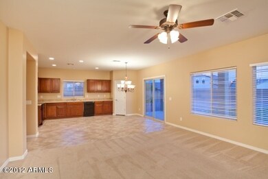 FAMILY ROOM AND KITCHEN