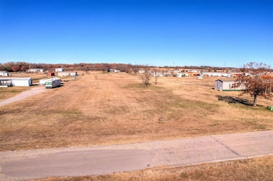 Aerial view with a rural view