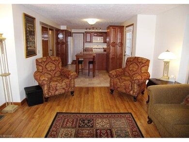 Family Room looking into Kitchen