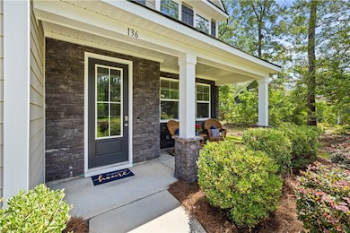 Picturesque front porch!