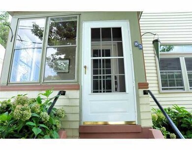 Exterior Front. Enclosed front entry room,