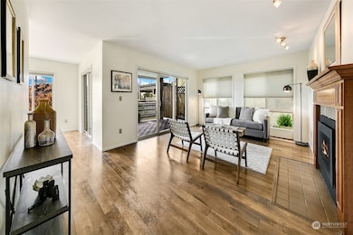 Wonderful living room with easy access to the dining room, patio and kitchen.