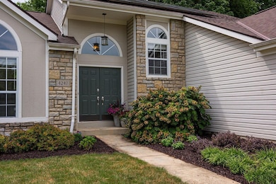 Double door front entrance