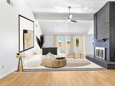 *Virtually staged* Step into a bright and airy liv