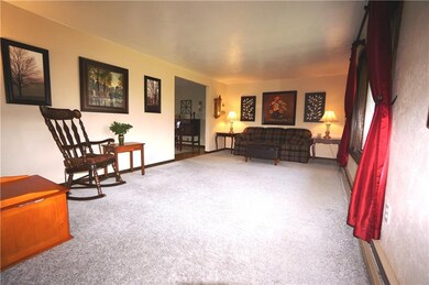 neutral carpeting, walls and real plaster walls...