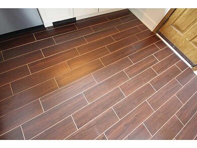 Kitchen. The kitchen s ceramic tile floors are ver