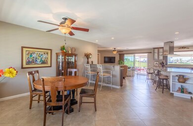 FRONT ROOM TO KITCHEN/AZ ROOM