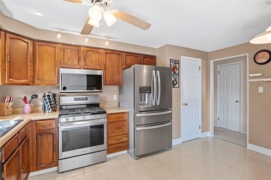 A look at the kitchen and pantry! Tons of storage