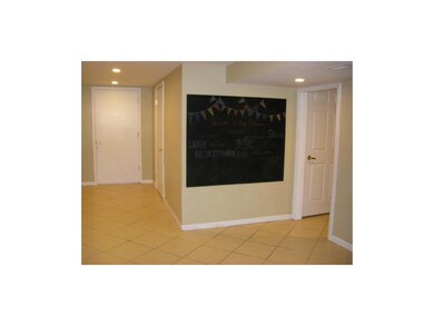 Finished basement with tile and furnace room nestl