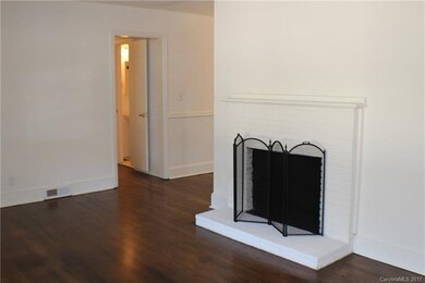 Wood stove removed from fireplace.