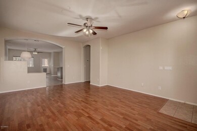 Front Living Area into Kitchen