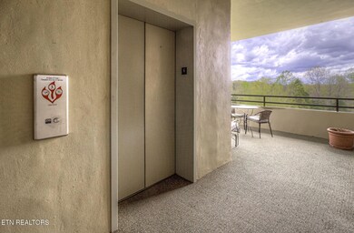 Elevator to Top Floor Sitting Area