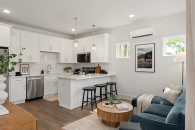 Soft close doors and drawers through out. photos of similar model and not of actual home.