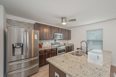 Granite and stainless kitchen
