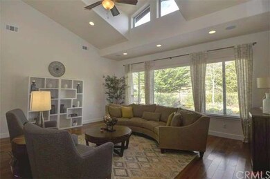 Living room is tastefully appointed.