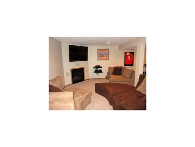 Family Room. Recessed lighting, new carpeting, gas
