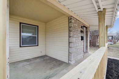 Covered porch
