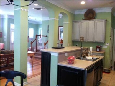 Open from kitchen to family room
