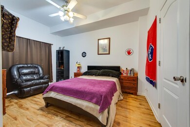 One of the large bedrooms on the main level....
