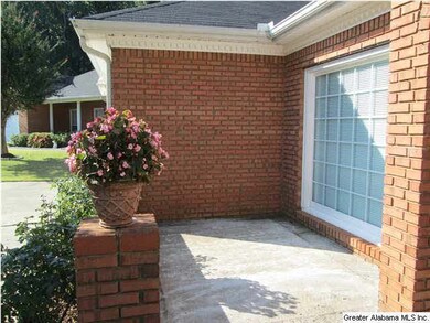 Front patio where it is shaded most of the afterno