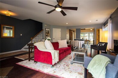 Spacious great room.
