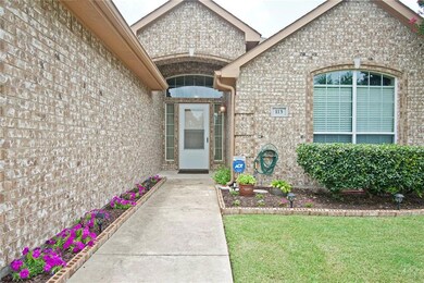 Beautiful walk up appeal with covered front porch