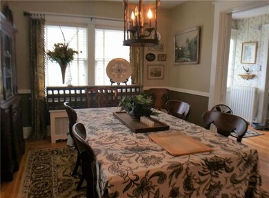 Dining Room has lots of natural light and accommod