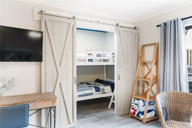 Bunk room enables the whole family to enjoy the st