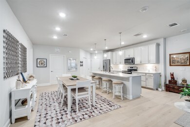 Dining room accommodates a crowd