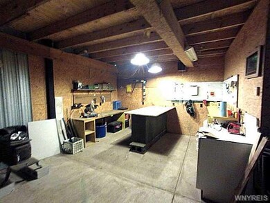 Workshop area in Pole Barn