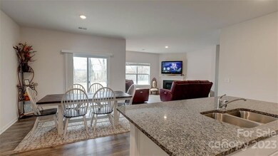 Large island making meal prep and clean up easy.