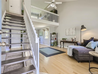Inviting entry and vaulted ceilings
