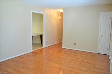 The living area with coat closet is welcomes you home. Hardwood floors continue down the hall to the Master Bedroom with private bath and additional 2nd and 3rd bedrooms! Opens as well to the breakfast/dining area!