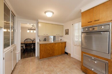 Kitchen into dining Room