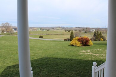 view from front porch