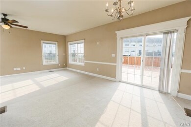 Open concept living/dining room