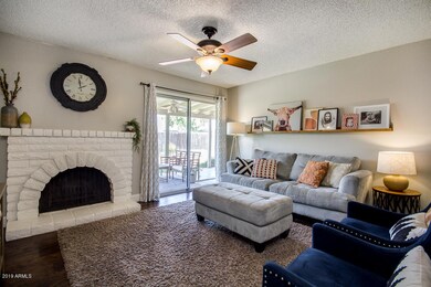 Family Room with Fireplace