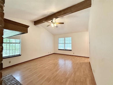 Unfurnished room featuring light wood-type floori