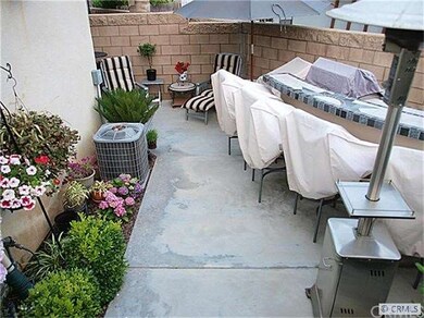 Patio with built in BBQ