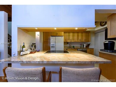 Breakfast Counter With Recessed lights