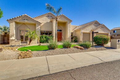 Front with grass